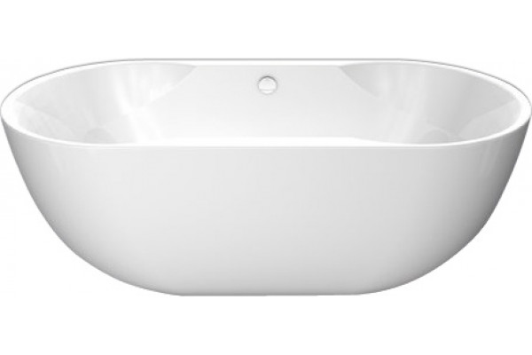 Акриловая ванна BelBagno BB28 180x85 см, отдельностоящая, овальная