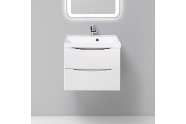Тумба с раковиной BelBagno Marino 60 bianco opaco