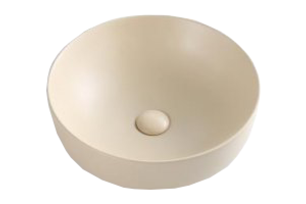 Раковина BelBagno BB1315-H316 бежевая матовая