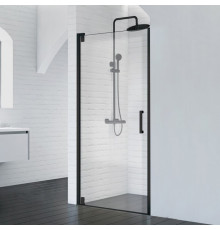Душевая дверь в нишу BelBagno Marmi B-1-90-C nero