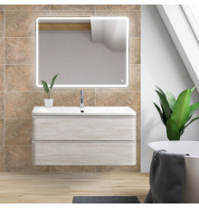 Мебель для ванной BelBagno Albano 80 подвесная, rovere vintage bianco