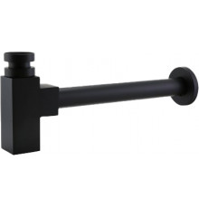 Сифон для раковины BelBagno BB-SMQ2-NERO, черный