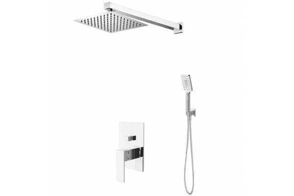 Душевой комплект BelBagno Romano ROM-DSET-CRM хром, С ВНУТРЕННЕЙ ЧАСТЬЮ