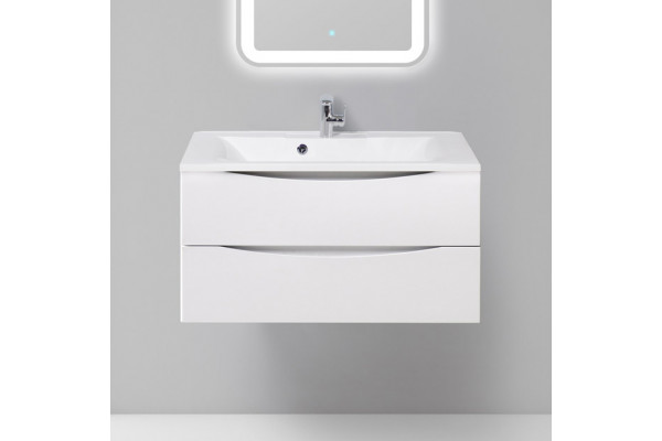 Тумба с раковиной BelBagno Marino 90 bianco opaco