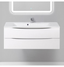 Тумба с раковиной BelBagno Marino 120 bianco lucido