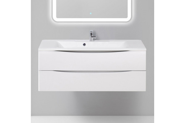 Тумба с раковиной BelBagno Marino 120 bianco opaco