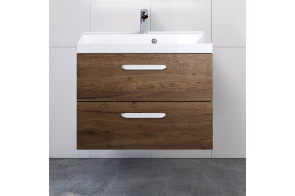 Тумба с раковиной BelBagno Aurora 70 rovere tabacco
