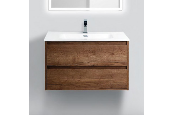 Тумба с раковиной BelBagno Kraft 39 80 rovere tabacco