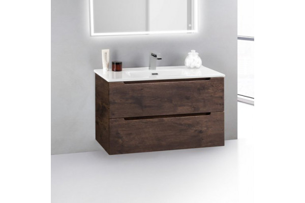 Тумба с раковиной BelBagno Etna 39 80 rovere moro