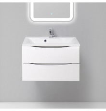 Тумба с раковиной BelBagno Marino 75 bianco lucido