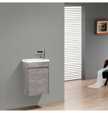 Тумба с раковиной BelBagno Pietra Mini 46 L stucco cemento