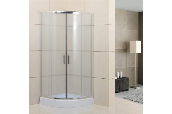 Душевой уголок BelBagno Uno -195 R 2 90 P Cr стекло текстурное