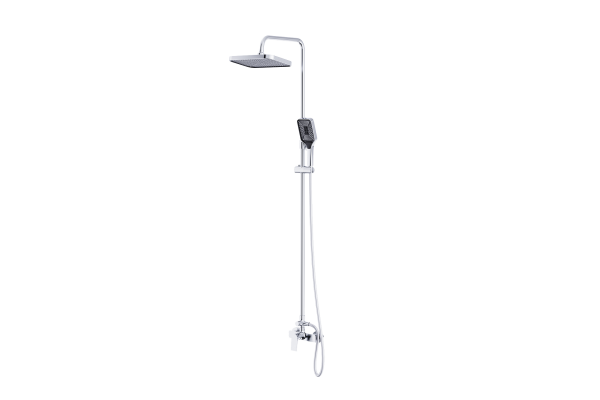 Душевая стойка BelBagno Due DOCM-CRM хром