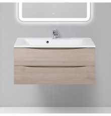 Тумба с раковиной BelBagno Marino 100 rovere grigio