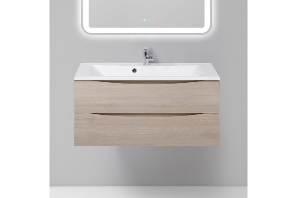 Тумба с раковиной BelBagno Marino 100 rovere grigio