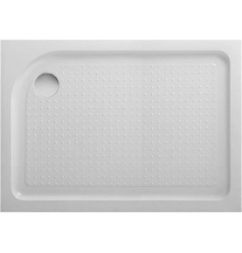 Поддон для душа BelBagno Tray 100х80 L с сифоном