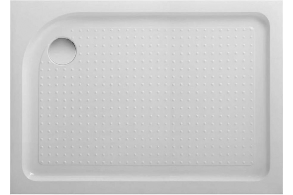 Поддон для душа BelBagno Tray 100х80 L с сифоном