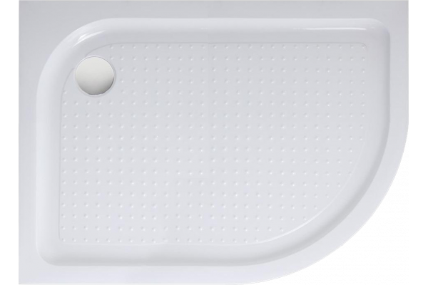 Поддон для душа BelBagno Tray L 100х80 R550 с сифоном
