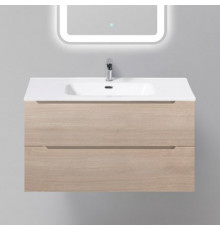 Тумба с раковиной BelBagno Etna 90 rovere grigio