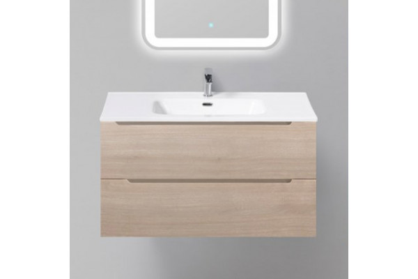 Тумба с раковиной BelBagno Etna 90 rovere grigio