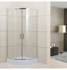 Душевой уголок BelBagno Uno 195 R 2 100 C Cr стекло прозрачное