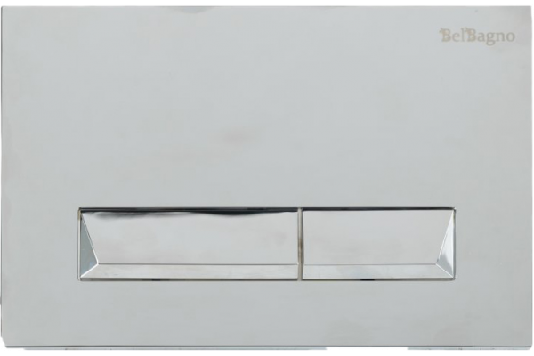 Кнопка смыва BelBagno Marmi BB010-MR-CHROME хром глянцевый
