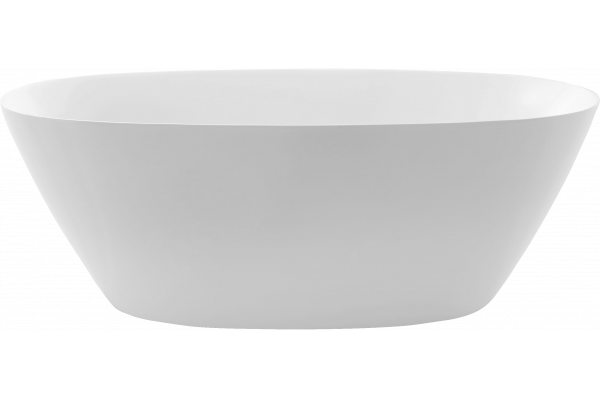 Акриловая ванна BelBagno BB77-1700-W0 170x80 см, отдельностоящая, овальная, с ножками, с донным клапаном