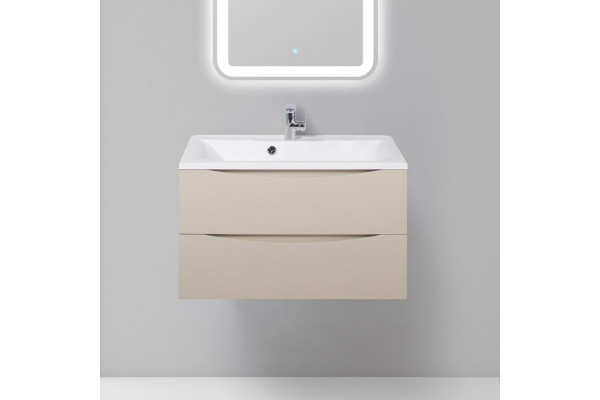 Тумба с раковиной BelBagno Marino 80 crema opaco
