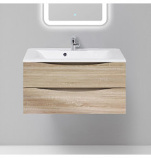 Тумба с раковиной BelBagno Marino 90 rovere bianco