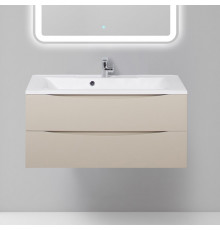 Тумба с раковиной BelBagno Marino 100 crema opaco