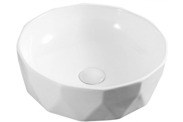 Раковина BelBagno BB1409 белая