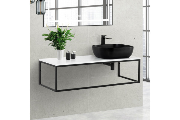 Столешница с раковиной BelBagno Etna Kraft 120 столешница EK-120-AS-BL-R