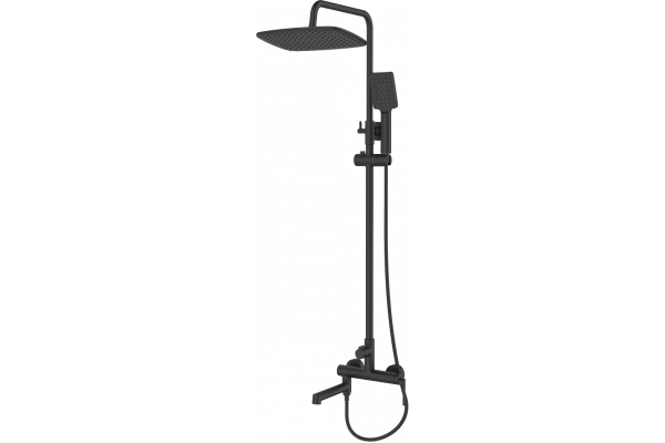 Душевая стойка BelBagno Acqua ACQUA-VSCM-NERO черный матовый