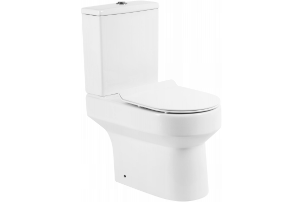 Унитаз-компакт BelBagno Norma BB339CPR безободковый, крышка Piano BB2111SC с микролифтом, бачок BB339T