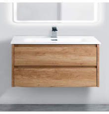Тумба с раковиной BelBagno Kraft 90 rovere nebrasca nature