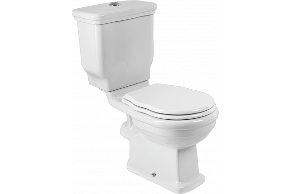 Унитаз-компакт BelBagno Boheme BB115CPR крышка BB115SC с микролифтом, бачок BB115T