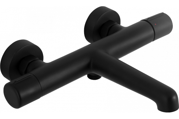 Смеситель для ванны с душем BelBagno Uno VASM NERO