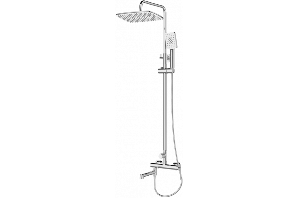 Душевая стойка BelBagno Acqua ACQUA-VSCM-CRM хром