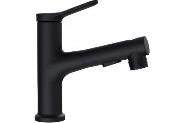 Смеситель для раковины BelBagno BB-LVMD-NERO-W0 для парикмахерской
