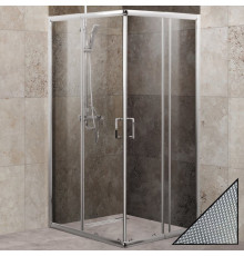 Душевой уголок BelBagno Unique A-2-85/100-P-Cr стекло punto