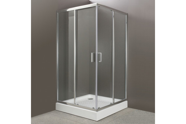 Душевой уголок BelBagno Uno -195 A 2 90 C Cr стекло прозрачное