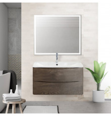 Мебель для ванной BelBagno Acqua 100 подвесная, robere nature grigio