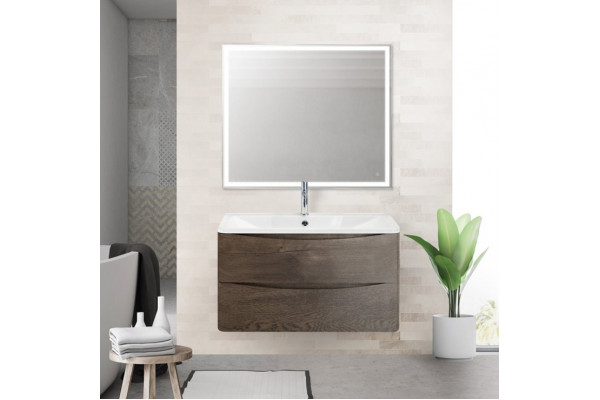 Мебель для ванной BelBagno Acqua 100 подвесная, robere nature grigio