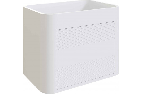 Тумба с раковиной Belinza Twist белая, 65