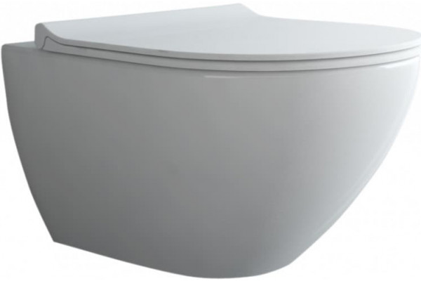 Унитаз подвесной Berges Puma Rimless 082131 с микролифтом