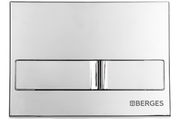 Кнопка смыва Berges Novum L3 хром, глянец