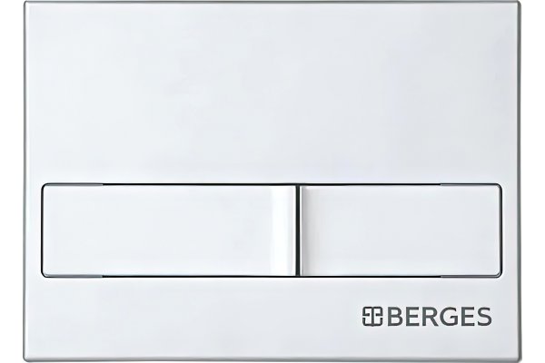 Кнопка смыва Berges Novum L2 хром, матовый