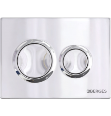 Кнопка смыва Berges Novum O3 хром глянец