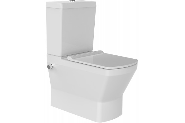 Унитаз-компакт Bien Neptun NPKD06301VE0W5SZ0 с функцией биде,  встроенным смесителем