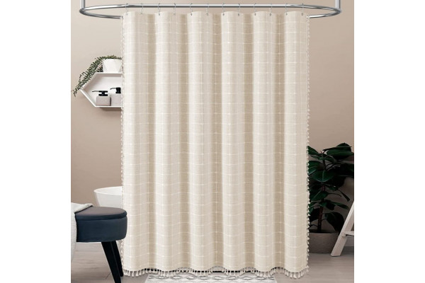 Штора для ванной Blonder Home Cell CLL08 180x200, beige